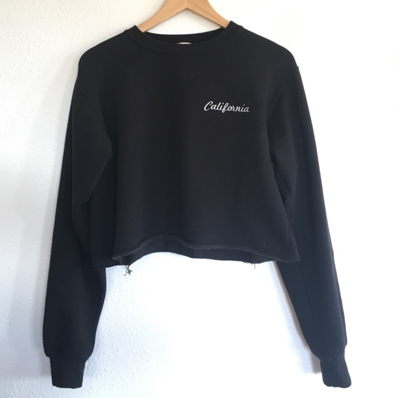 California Cropped Sweater