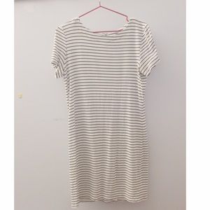 Striped T-Shirt Dress