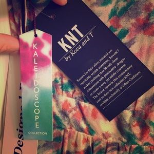 KNT by Kova and T Floral Tiered Maxi Dress