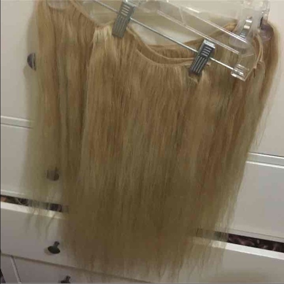 Platinum Blonde 100% Human Hair - Picture 2 of 3