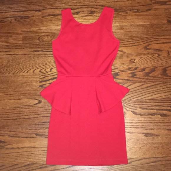 Red dress