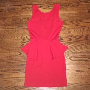 Red dress