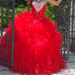 Quinceañera puffy dress