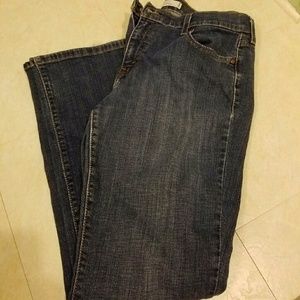 Levi jeans 14 boot cut dark. Womens