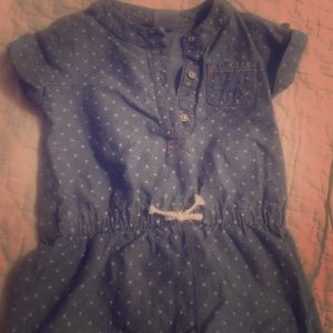 Baby Denim Romper