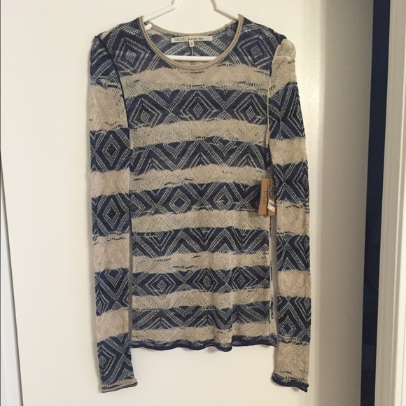 Rachel Roy open knit sweater