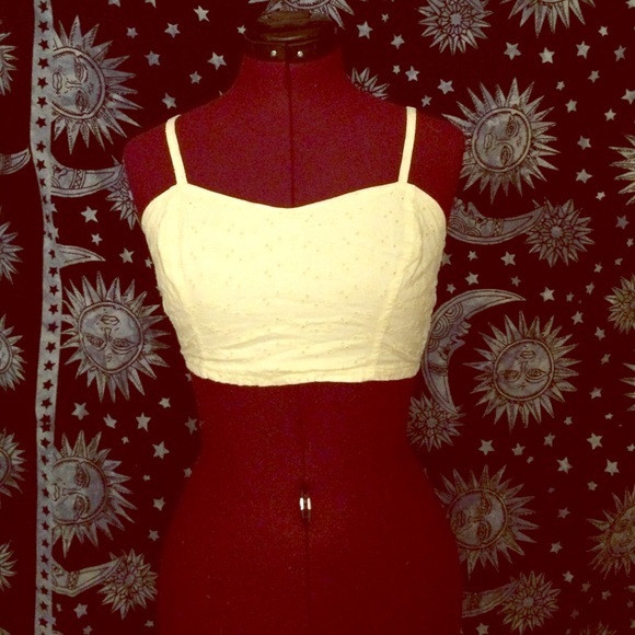 Strappy crop top