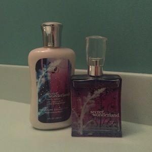 B&BW Secret Wonderland Perfume and Lotion