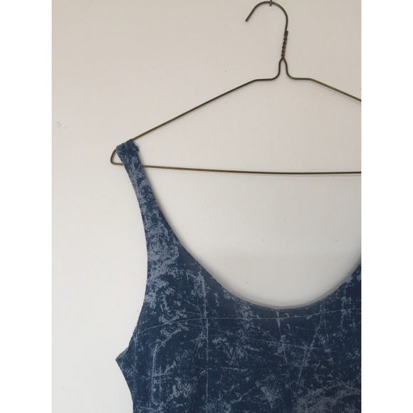 Blue acid wash BDG tank from Urban Outfitters
