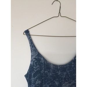 Blue acid wash BDG tank from Urban Outfitters