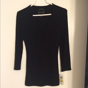 INC black knit top