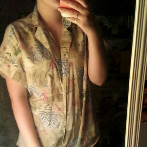 Vintage beach cover up