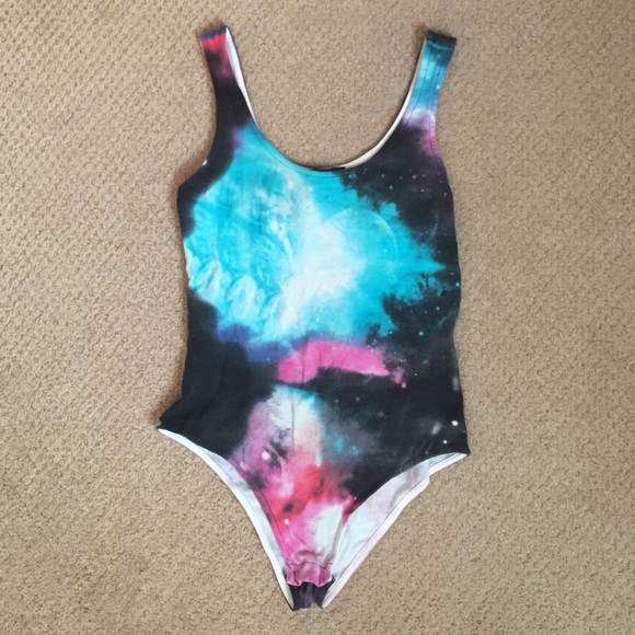 Galaxy Print Leotard