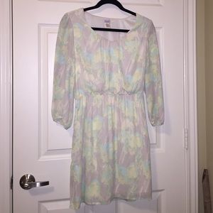 long sleeve loose fitted dress