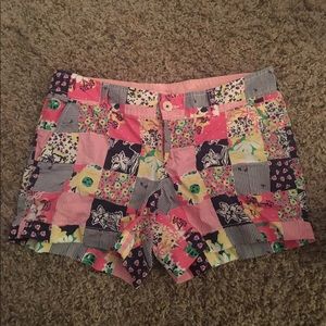 LILLY PULITZER PATCHWORK PRINT CALLAHAN SHORT