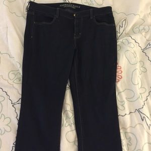 American eagle dark jeggings