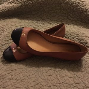 Coach Leather Flats