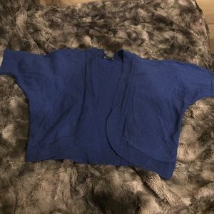 Ann Taylor cropped short sleeve cardigan