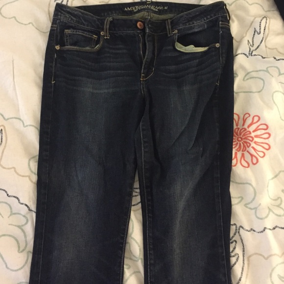 American eagle dark skinny jeans
