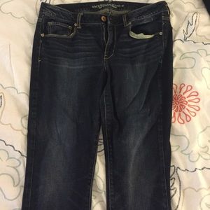 American eagle dark skinny jeans