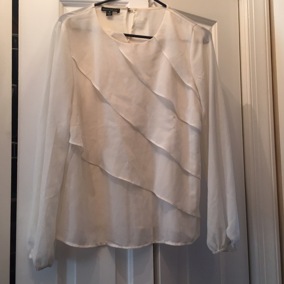 Willi Smith white blouse