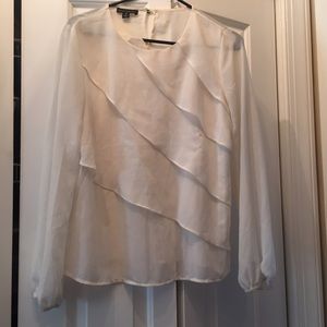 Willi Smith white blouse