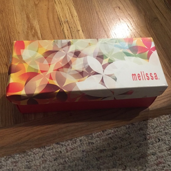 Melissa campana black glitter flats