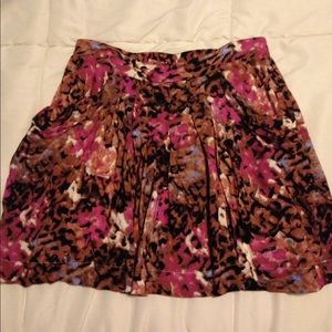 Floral pocketed skirt