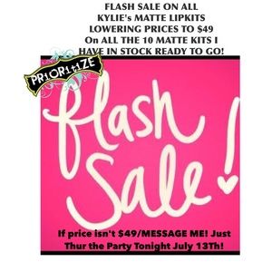 CONTINUED! FLASH SALE! 4 THURSDSAY💋KYLIE's Matte