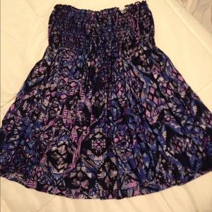 High waisted skirt