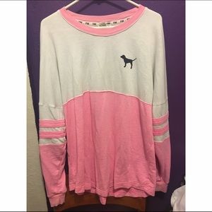 VS pink varsity crew