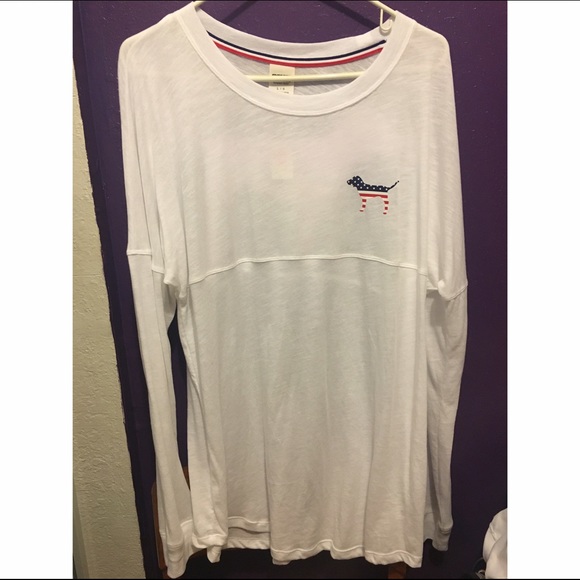 VS Pink 4th of July crew