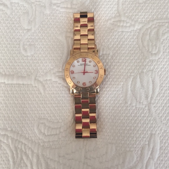 Marc by Marc Jacobs rose gold watch