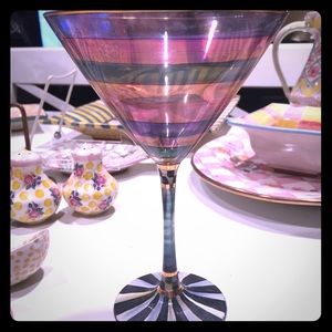 Set of 3 Mackenzie-Child's Martini Glasses