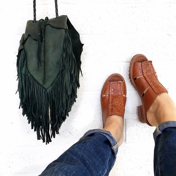 🔴Sold| Vintage leather sandals - Picture 3 of 3