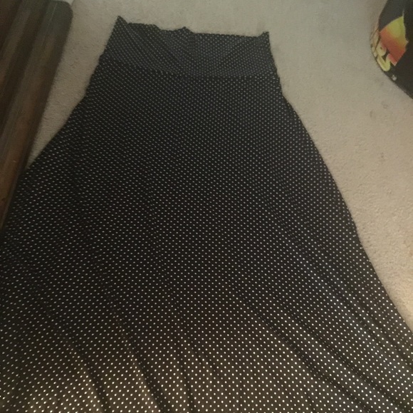 Lularoe maxi skirt L