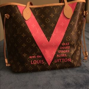 Louis Vuitton PINK NEVERFULL