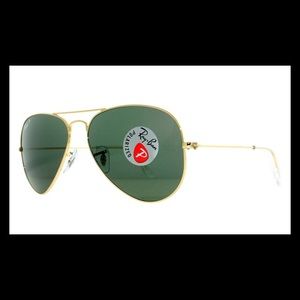NWT RAY BAN AVIATORS