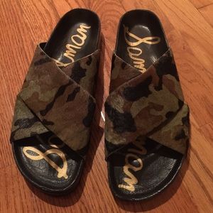 Sam Edelman Camo Slides