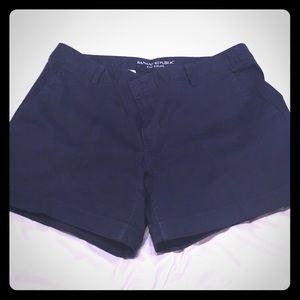 Navy City Chino Short Banana Republic