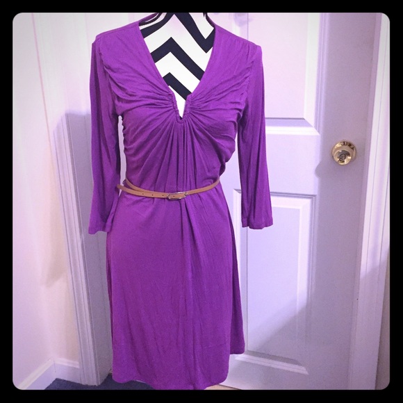 Daisy Fuentes Purple Dress