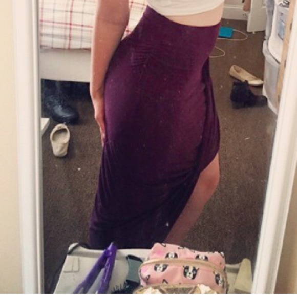 Express Midi Wrap Skirt