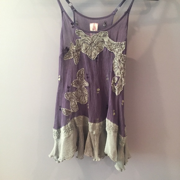 Free People Embroidered Top - Picture 2 of 4