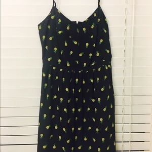 Jcrew pineapple dress size 4