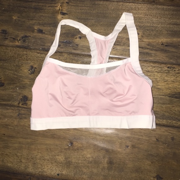 PALE PINK SPORTS BRA