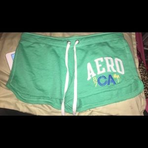 Mint Green Aeropostale shorts