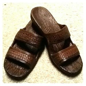 Brown sandals