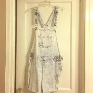 Overall/Short Denim Washed