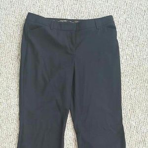 Black flare dress pants