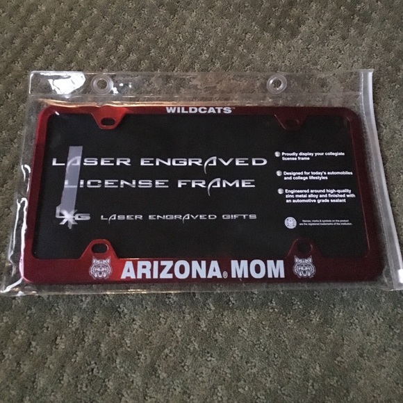 WILDCATS ARIZONA LICENSE PLATE MOM